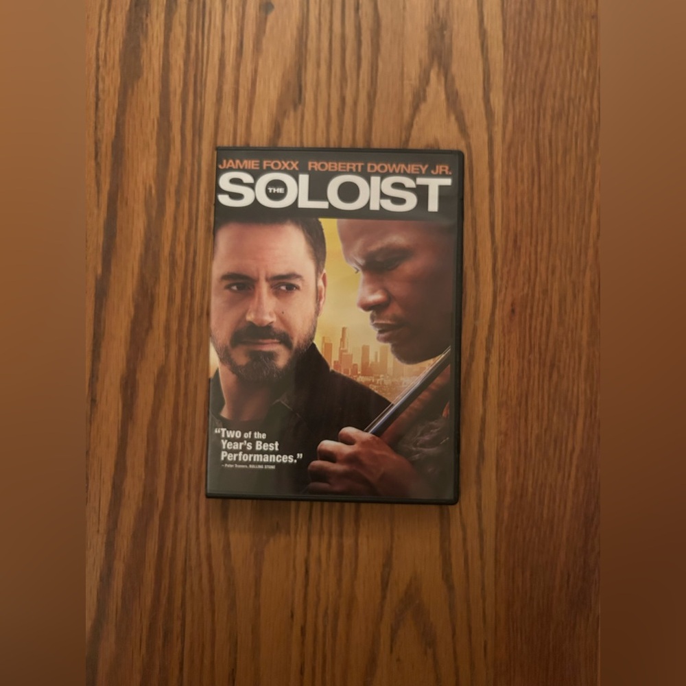 The Soloist Movie DVD Movie Robert Downey Jr. & Jamie Foxx In Original Packaging